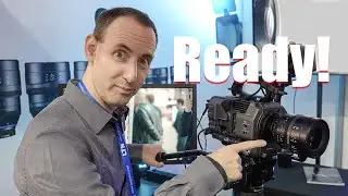 Irix Cine 65mm T1.5 Hands On (IBC 2024)