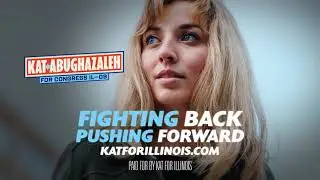 Fighting Back, Pushing Forward Against ICE | Kat Abughazaleh For Illinois