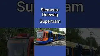 South Yorkshire Supertram (Sheffield) Tram Fleet #Shorts