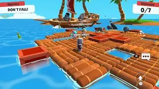 Stumble Guys - Bombardment Gameplay