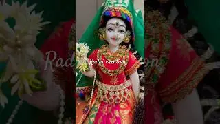Radhi creation #radha #radharani #krishna #radhakrishna #hindudeity #laddu #ladliju #shorts #shyam