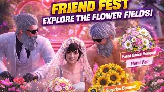 New Friend Fest Event in PUBG 😍 Flower Gifting & Secret Rewards
