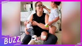 Ashley Graham explica por qu&eacute; dej&oacute; de amamantar a sus gemelos a los 5 meses | Buzz