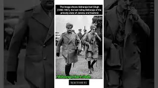 Maharaja Hari Singh The last Ruling Maharaja of princely state of  jammu kashmir #kashmir #pahalgam