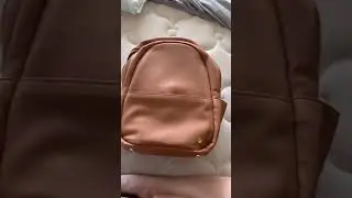 Skyline Backpack Cognac - Gold Hardware Little Unicorn