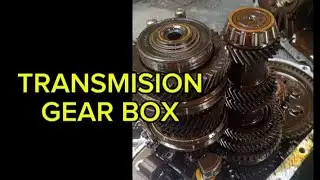 Manual transmission gear dis assemble for changing maindrive oil seal
