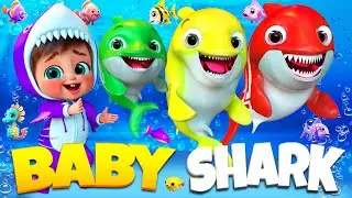 Doo Doo Baby Shark Bath Time - Nursery Rhymes & Kids Songs #nurseryrhymes #babyshark