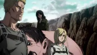 Magath se disculpa por sus cr&iacute;menes - Attack on Titan 4x26 [Blu-Ray]