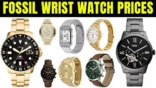 Fossil Wrist Watch Prices 2024 in Philippines for Men & Women | Leather, Silver Stainless Steel