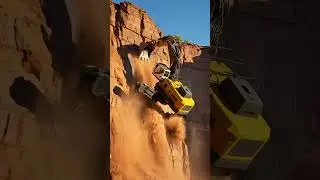 This Giant Excavator Looks Unreal! #heavymachinery #excavator #constructionlife #giantmachine