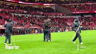 Maroc - Mali (CAN 2025) : la pelouse inspect&eacute;e &agrave; la mi-temps du match