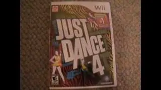 Распаковка Just Dance 4 для Wii!!