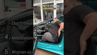 Cars Gone Wild &ndash; Top 5 Funniest Moments #laugh #funny #shorts #ranking