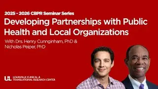 Developing Partnerships with Public Health and Local Organizations in Health Research