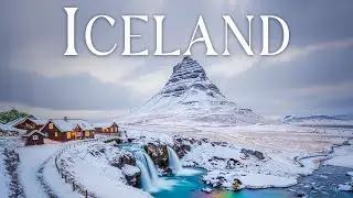 celand in Winter 4K UHD – Snow-Covered Landscapes & Tranquil Vibes | Relaxing Piano Music