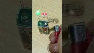 heat sensor #circuit #scienceexperiment #diyelectronics
