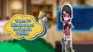 ||Team 7+Hinata Hyuga react to Sarada Uchiha|| {[🇮🇩/🇺🇸]}|| [(Full Part)]