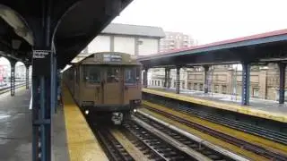 BMT D-Type Triplex train at Brighton Beach