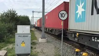 Start ride Gekkengraaf Shuttle Container Train RFO ( Rail Force One) at Gekkengraaf near Sevenum NL👍