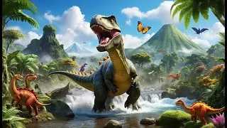 Row Row Your Dinosaur | Fun Dinosaur Song for Kids | Sing Along Adventure Rhyme