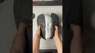 Deadpool mask DIY #elegoo #3dprinting #cosplaydiy #foamsmith #foamcrafts #deadpool #marvel #xmen