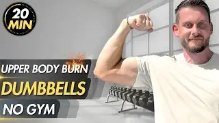 20 Min Full Upper Body Dumbbell Workout🔥 Build Muscle at Home (No Gym)