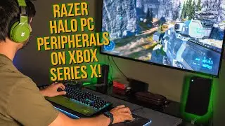 Halo Razer PC Peripherals on Xbox Series X!