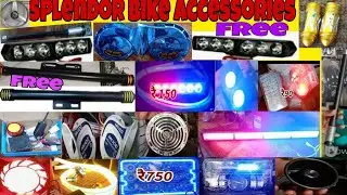 splendor modification||Splendor Pcr Light|splendor New Accessories