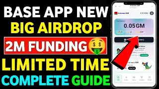 Base App New Big Airdrop || Base App Arbase GM Airdrop || Arbase GM Airdrop Update