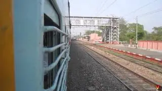 TATA - Chappra Express smashes through Sonpur - Chappra Section on ECR !!!