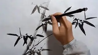 Bamboo - Ink wash painting