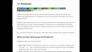 PandasAI in Tamil