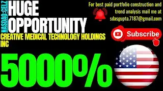 CELZ STOCK NEWS | CREATIVE MEDICAL TECHNOLOGY HOLDINGS INC HUGE OPPORTUNITY