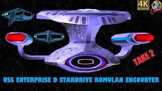 TAKE 2 Galaxy Class StarDrive VS 2 WARBIRDS - 4K Star Trek Ship Battles - Bridge Commander