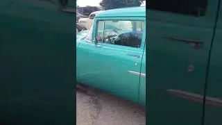 1957 Chevy Sedan Delivery Wagon   Not a Nomad   Springfield Ohio Swap Meet Antique Classic Car Show