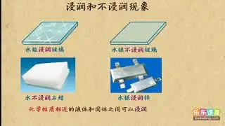 05浸润和不浸润现象    固体 液体和物态变化     高中物理