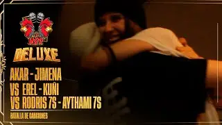EREL & KU&Ntilde;I VS RODRIS 7S & AYTHAMI 7S VS AKAR & JIMENA SEMIFINAL BATALLA DE CANCIONES DELUXE UTEBO
