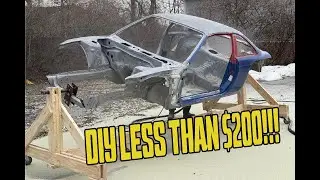 Building a Rotisserie for my New High Level S14 to be Media Blasted