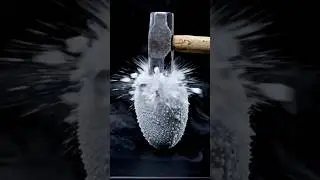 Mango vs Liquid Nitrogen #satisfying #amazing #mostsatisfyingvideo