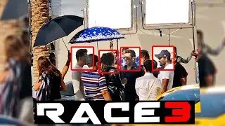 Salman Khan Spotted On Sets Of Race 3 In Abu Dhabi