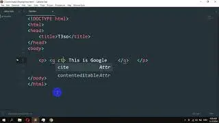 How to define title of an HTML document