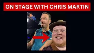 On Stage with Chris Martin (Coldplay) | My 3 Craziest Concert Stories