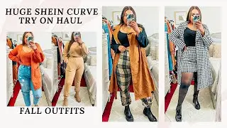 HUGE SHEIN CURVE TRY ON HAUL | FALL OUTFITS | AFFORDABLE FALL FASHION | ARAPANA SADEO