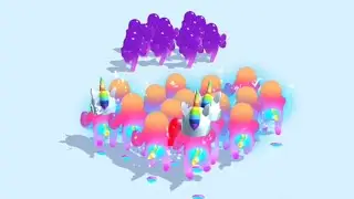 Jelly Clash 3D Game All Levels Gameplay Walkthrough iOS,Android