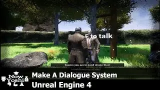 NPC dialog System | Tutorial | Unreal Engine 4