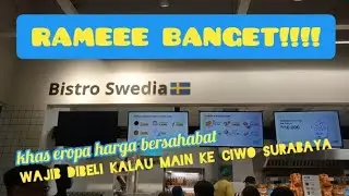 Hanya di IKEA! Review Makanan Swedia di Surabaya Rasa Menggoda Harga Bersahabat