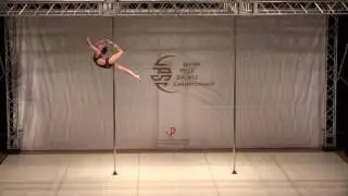 全日本ポールスポーツ選手権大会2017予選 Amateur Senior Women 菊池萌香(Eye Candy)