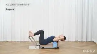 Gymbly Beginner Ab curl with formroller
