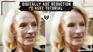How to do Digitally Age Reduction Beauty Retouch | Nuke VFX Tutorial | Episode - 03