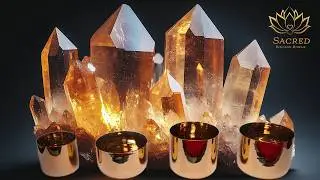 Golden Vibrations: Transform Your Energy with 24K Gold Crystal Singing Bowls